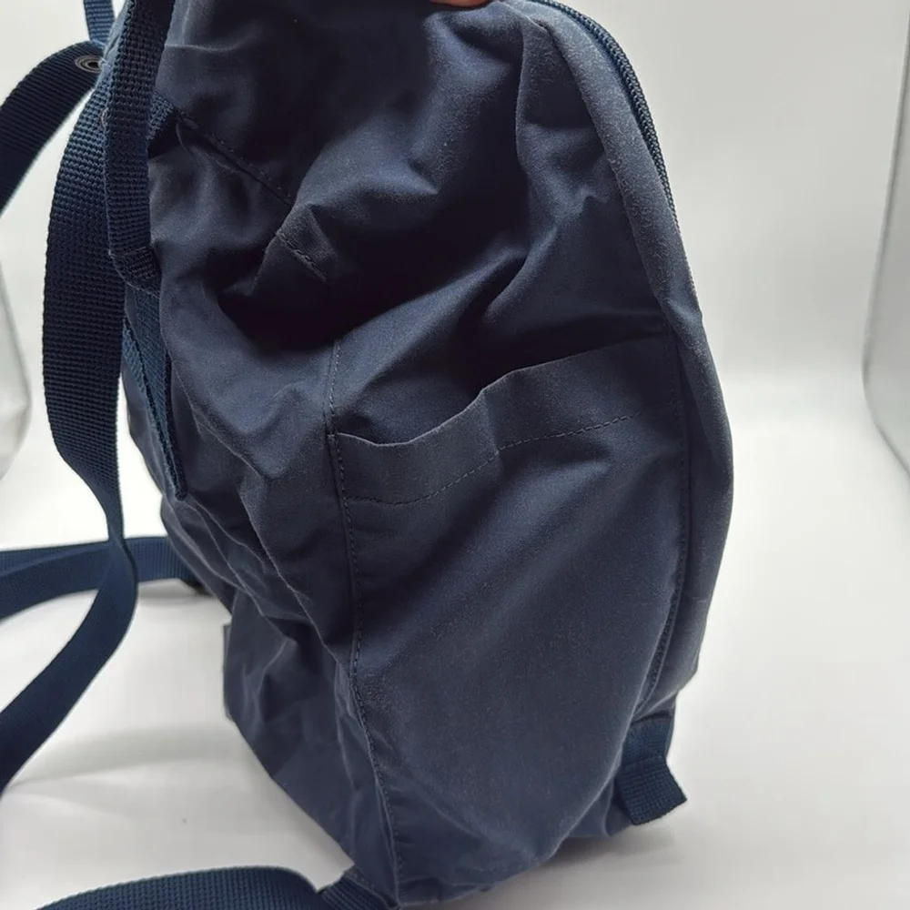 Fjallraven Kanken Small Backpack Double Handle Navy Bag Blue